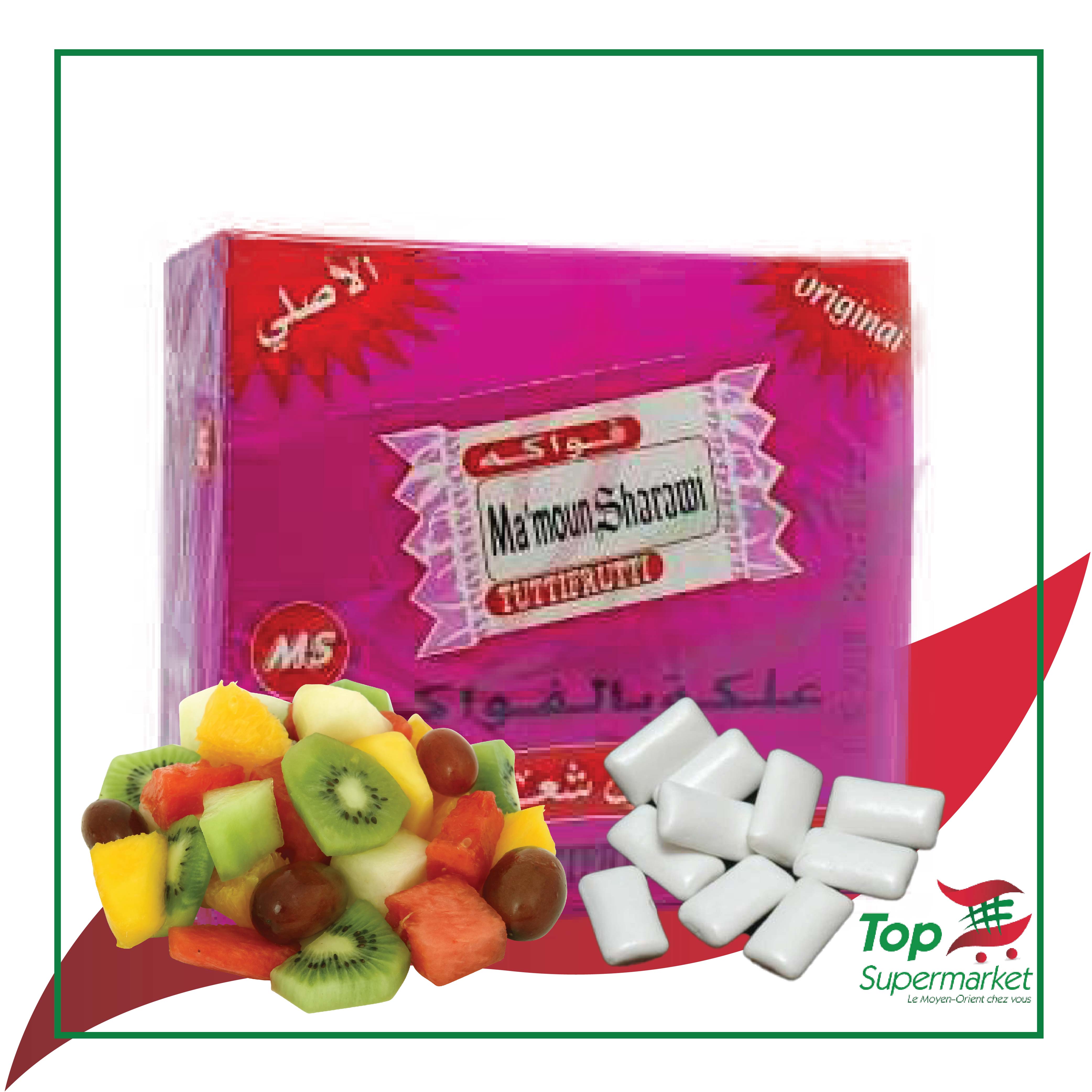 Sharawi chewing gum tutti frutti 200gr